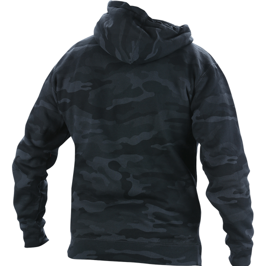 Men's Army Black Camo Pullover Hoodie
