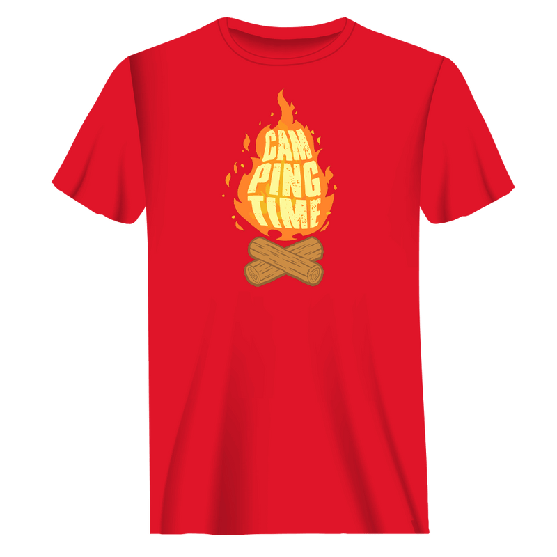 Load image into Gallery viewer, Camp Fire Man T-Shirt
