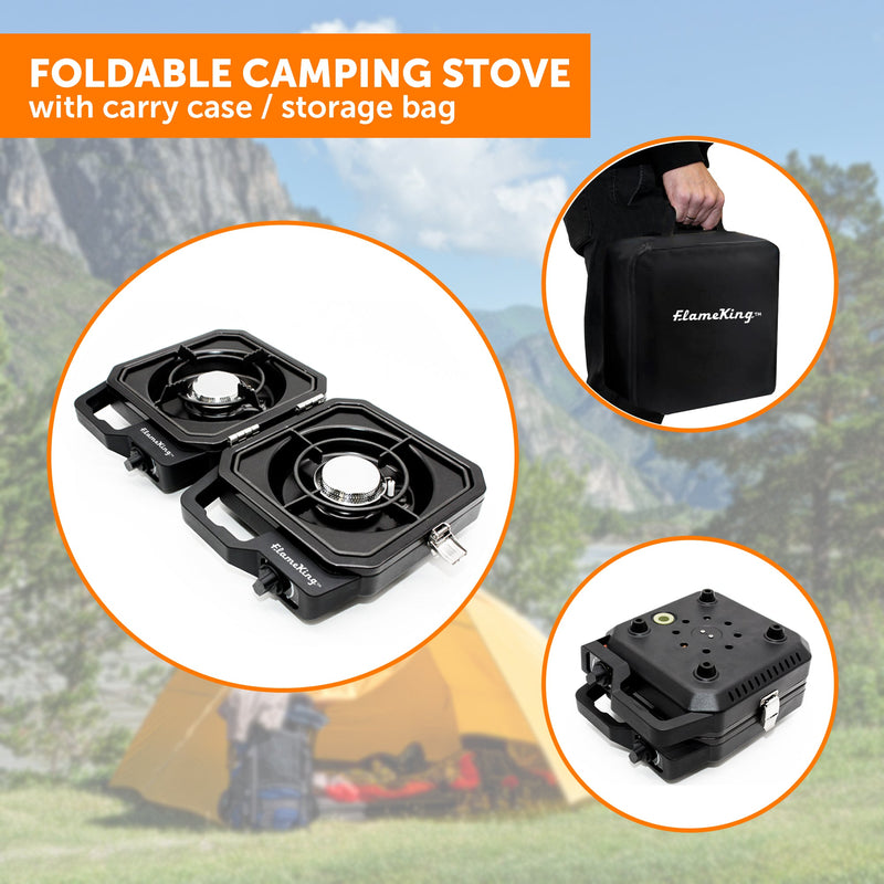 Load image into Gallery viewer, Flame King Portable Propane Campact Cooker™
