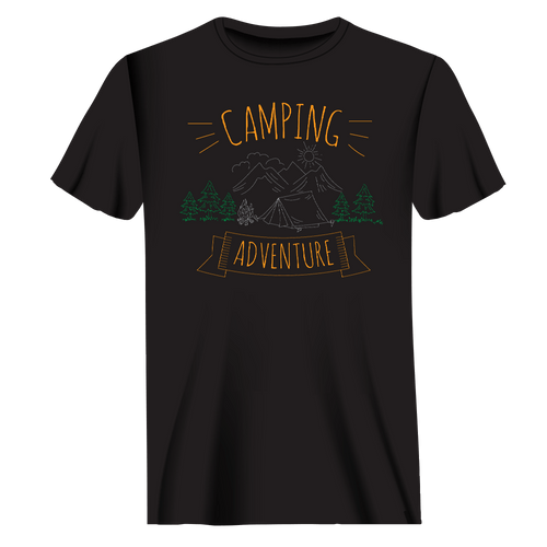 Camping Adventure Man T-Shirt