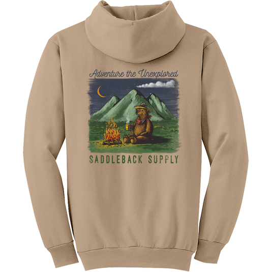 Camping Bear Hoodie