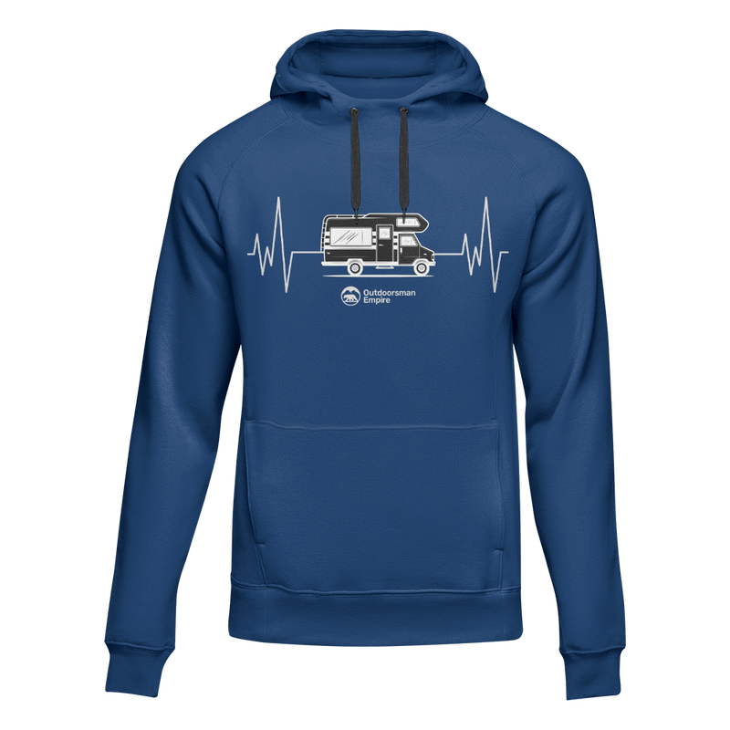 Load image into Gallery viewer, Camping Cardiogram Unisex Hoodie

