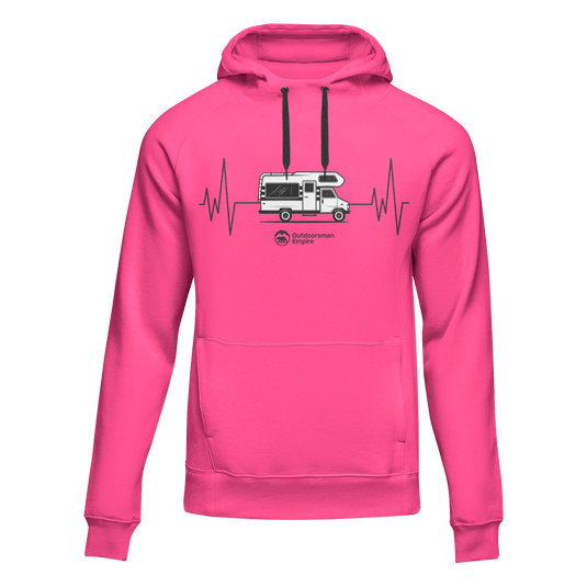 Camping Cardiogram Unisex Hoodie