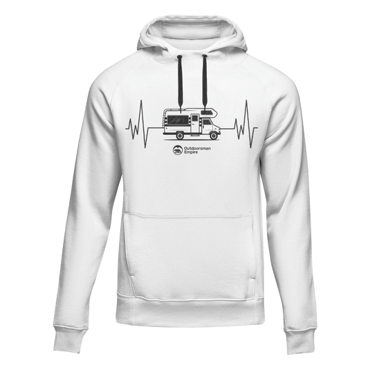 Camping Cardiogram Unisex Hoodie