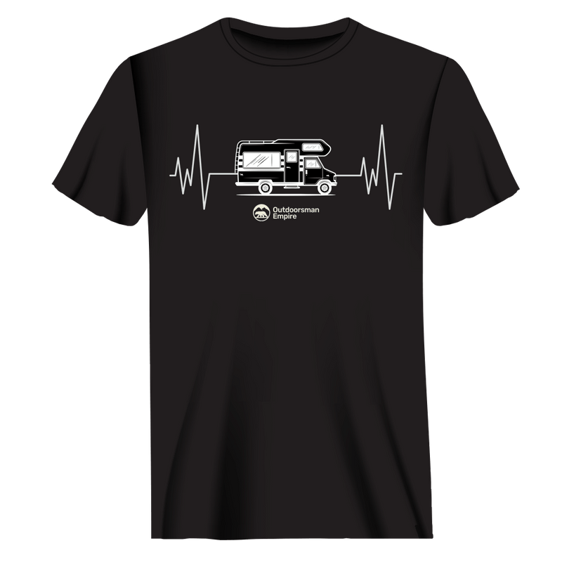 Load image into Gallery viewer, Camping Cardiogram Man T-Shirt
