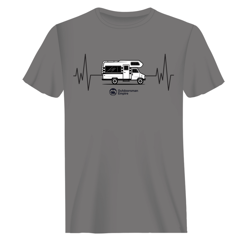 Load image into Gallery viewer, Camping Cardiogram Man T-Shirt
