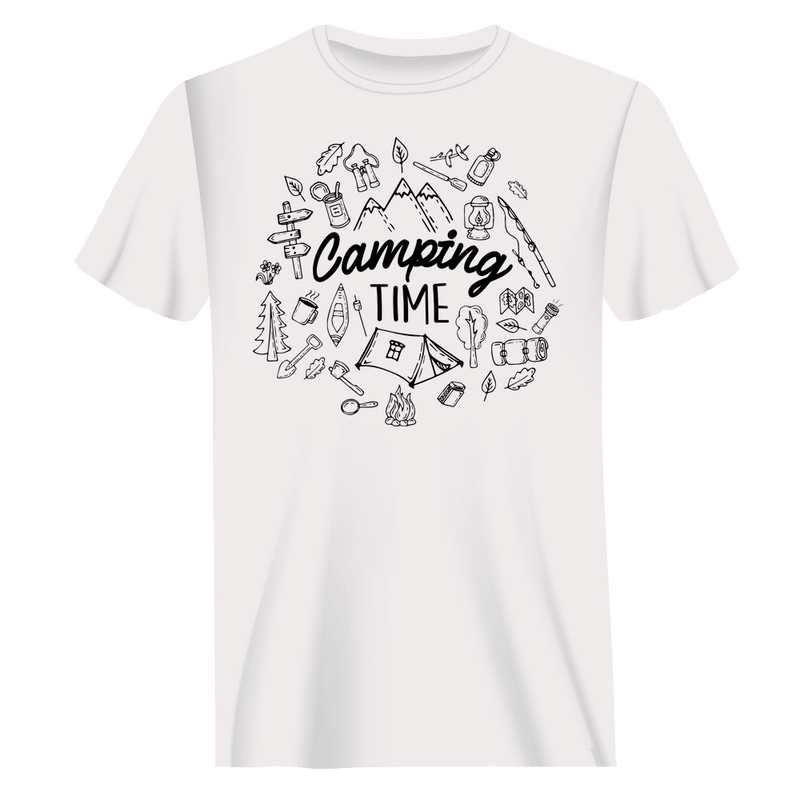 Load image into Gallery viewer, Camping Elements Man T-Shirt
