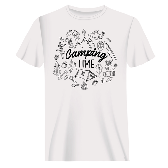 Camping Elements Man T-Shirt