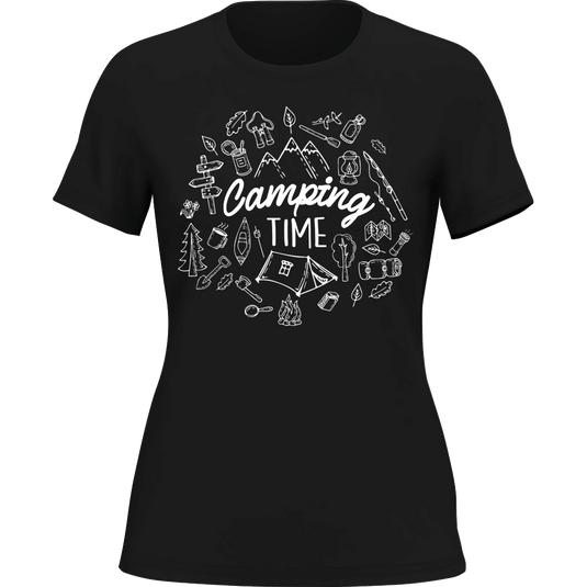 Camping Elements T-Shirt for Women