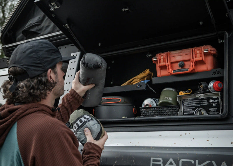 Load image into Gallery viewer, Overland Bed Rack Storage Box - Toyota Tacoma
