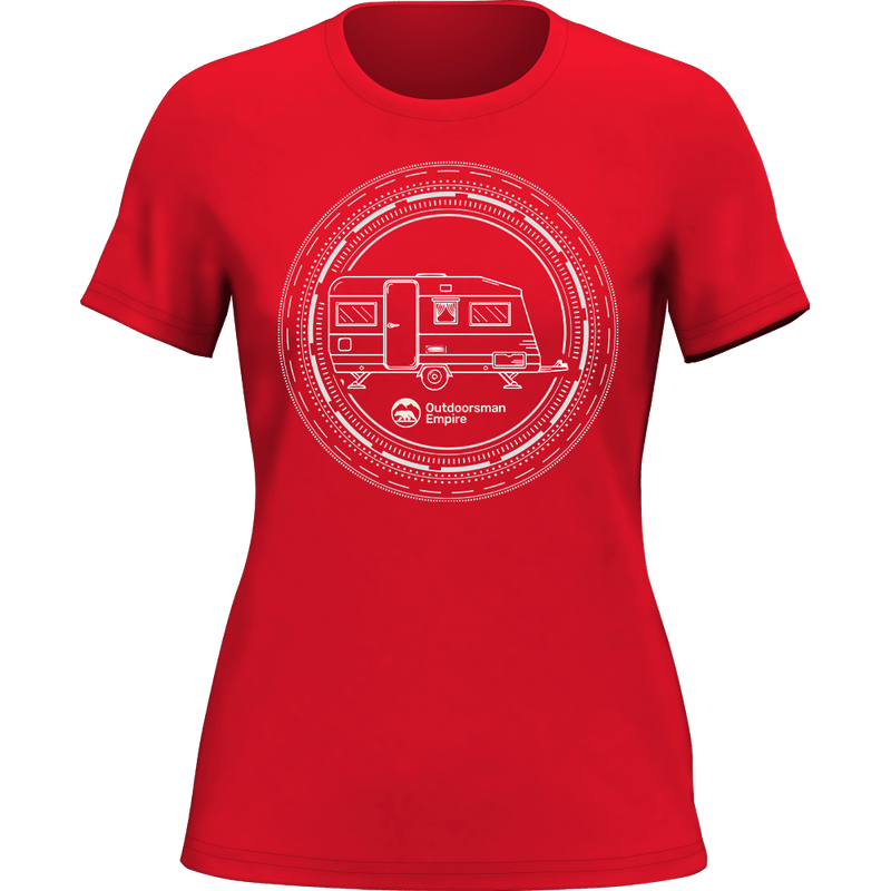 Load image into Gallery viewer, Camping Kaleidoscope T-Shirt for Women
