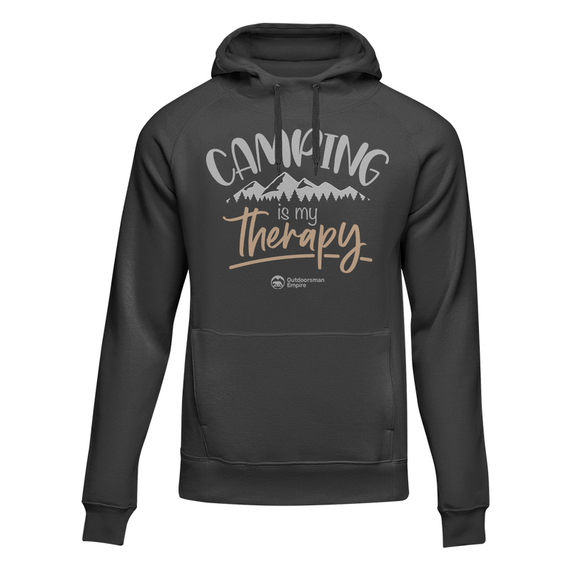 Load image into Gallery viewer, Camping Is My Therapy Unisex Hoodie
