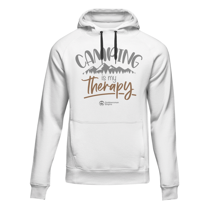 Load image into Gallery viewer, Camping Is My Therapy Unisex Hoodie
