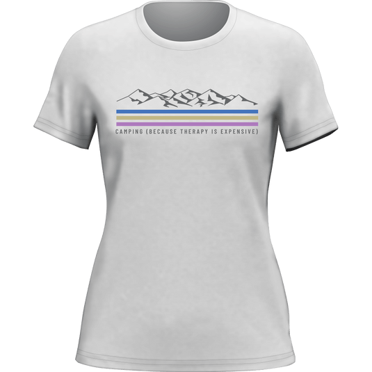Camping Lines T-Shirt for Women