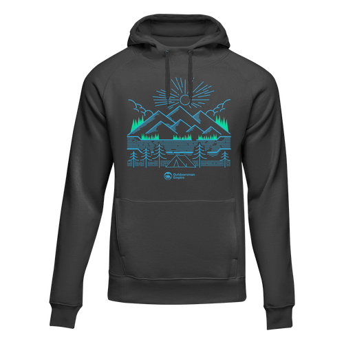 Camping Lines Unisex Hoodie