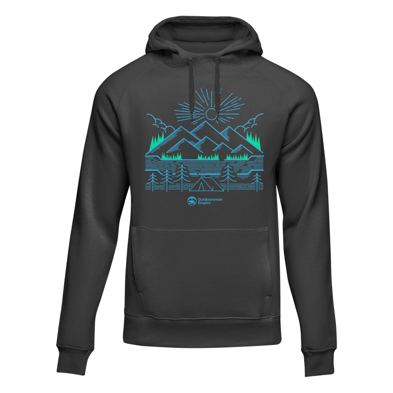 Load image into Gallery viewer, Camping Lines Unisex Hoodie
