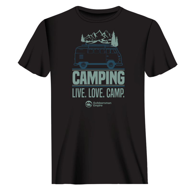 Load image into Gallery viewer, Camping Live Love Camp Man T-Shirt
