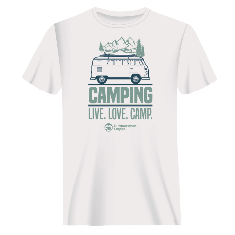 Load image into Gallery viewer, Camping Live Love Camp Man T-Shirt
