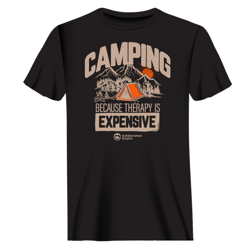 Camping No Expensive Man T-Shirt
