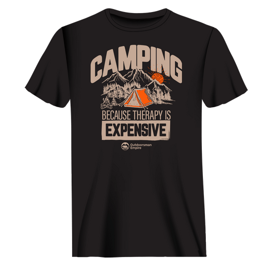 Camping No Expensive Man T-Shirt