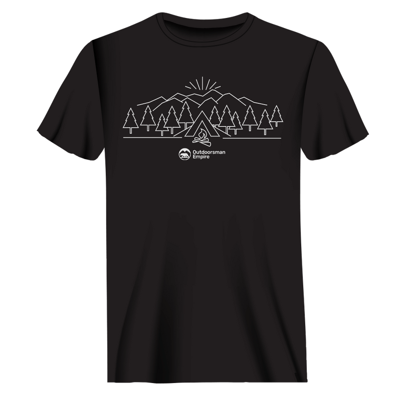 Load image into Gallery viewer, Camping Triangles Man T-Shirt
