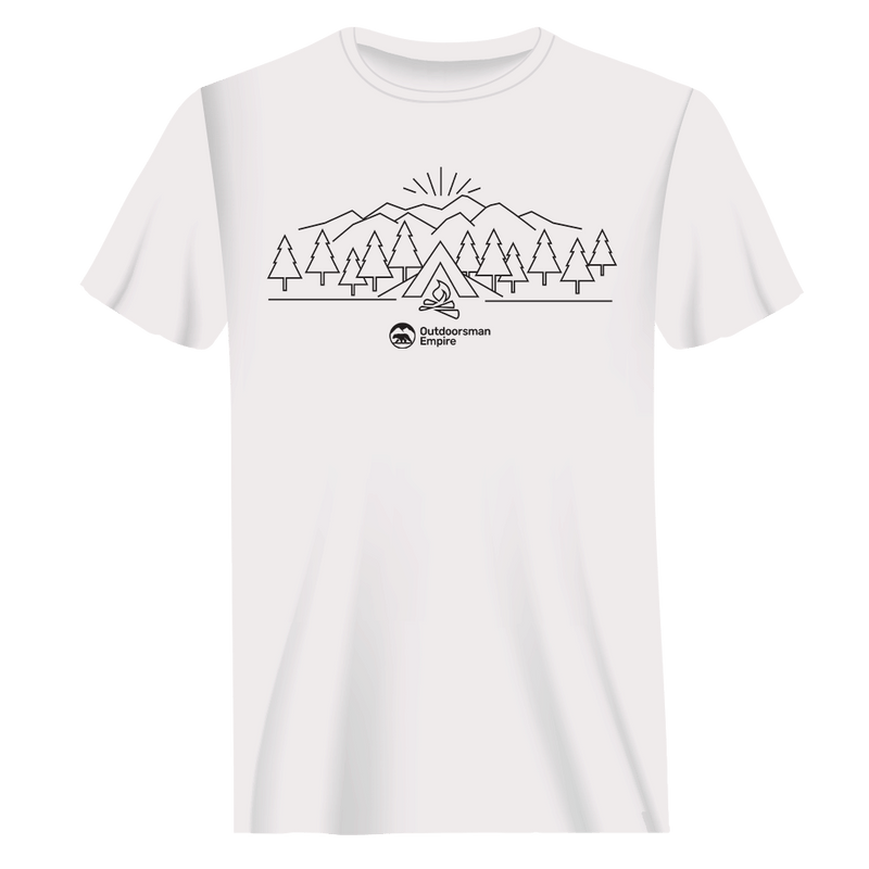 Load image into Gallery viewer, Camping Triangles Man T-Shirt

