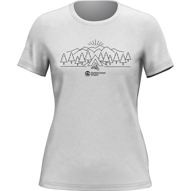 Load image into Gallery viewer, Camping Triangles T-Shirt for Women

