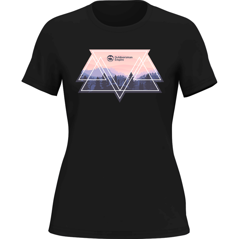 Load image into Gallery viewer, Camping Triangles T-Shirt for Women
