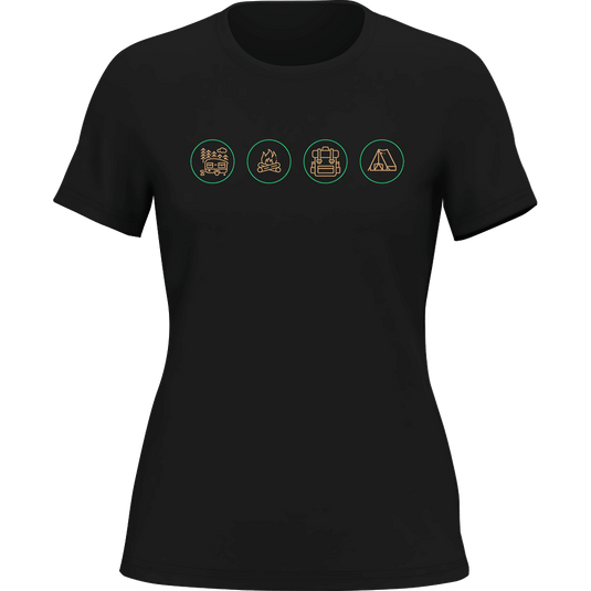 Camp Life T-Shirt for Women