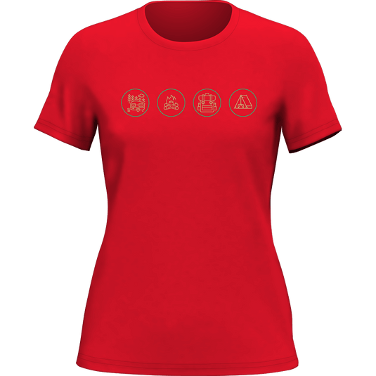 Camp Life T-Shirt for Women