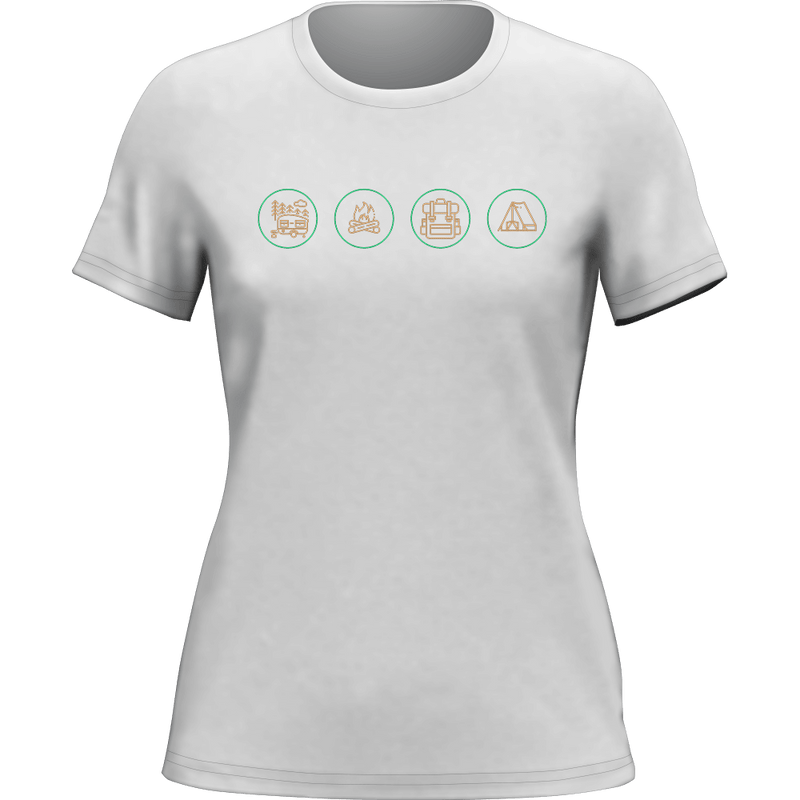 Load image into Gallery viewer, Camp Life T-Shirt for Women

