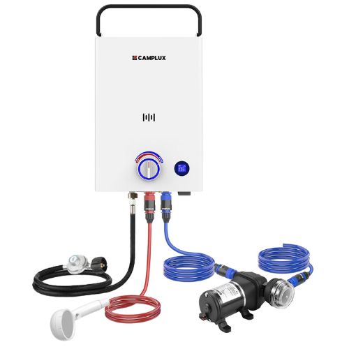 Load image into Gallery viewer, Camplux First F10 Pro LPG Camping Water Heater Pump Kit
