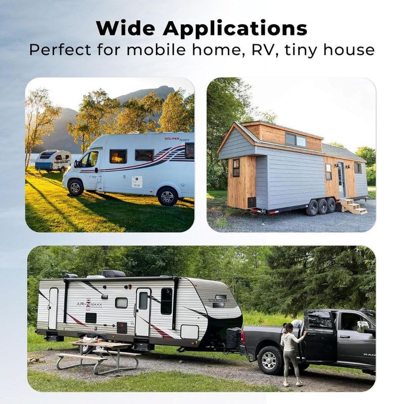 Load image into Gallery viewer, Camplux Elite 65,000 BTU RV Tankless Water Heater 2.64 GPM-Black
