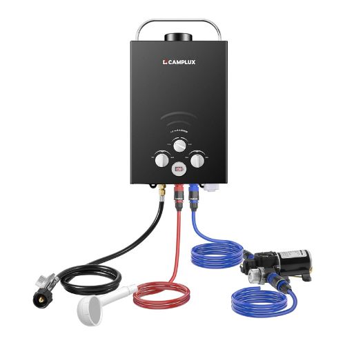 Load image into Gallery viewer, Camplux BW158BP60 Camping Water Heater With Pump Kit
