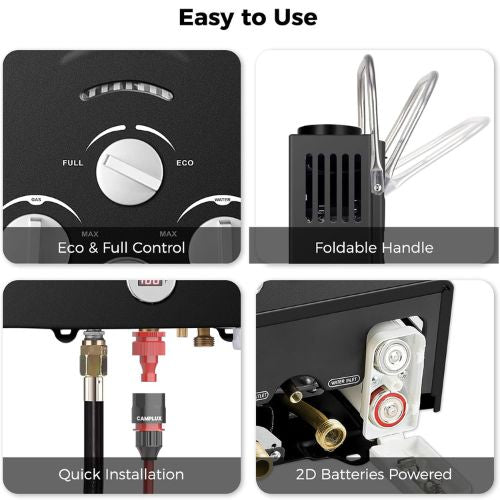 Load image into Gallery viewer, Camplux BW158BP60 Camping Water Heater With Pump Kit
