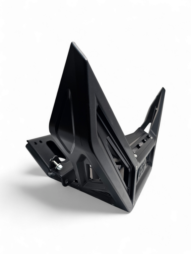 Load image into Gallery viewer, 2017 to Current Can-Am X3 Maverick Machined Billet Front Winch Bumper (Black Anodize)
