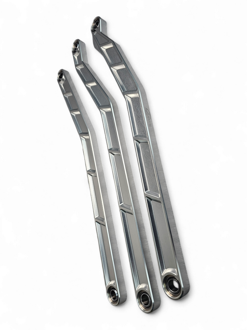 Load image into Gallery viewer, 2017 to Current Can-Am X3 Maverick High Clearance Radius Rods in Clear Finish for 72&quot;
