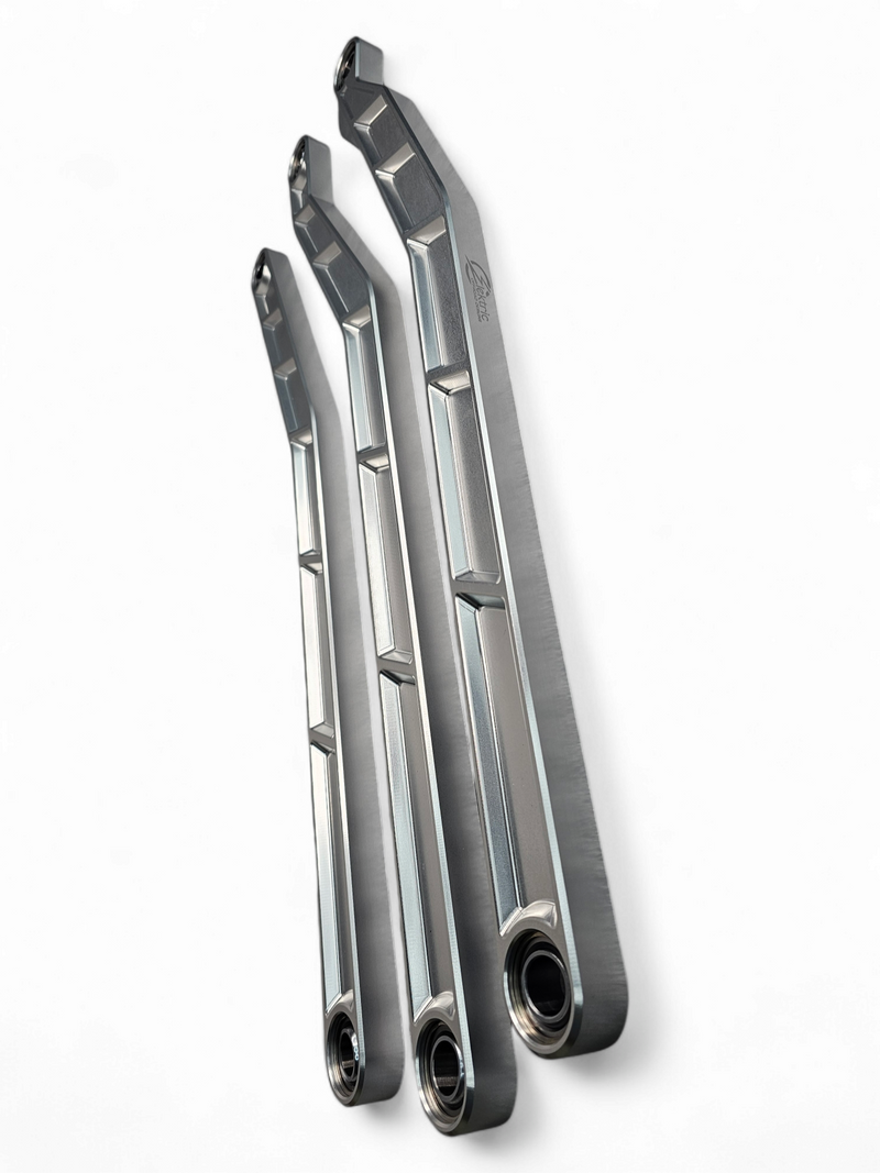 Load image into Gallery viewer, 2017 to Current Can-Am X3 Maverick High Clearance Radius Rods in Clear Finish for 72&quot;
