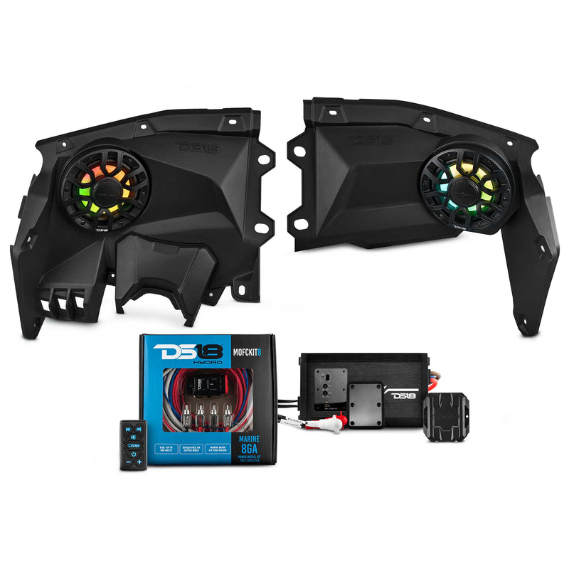 Load image into Gallery viewer, Can-Am Maverick X3 Stage 1 Dash Panel Speaker Enclosures - 1000 Watts MAX
