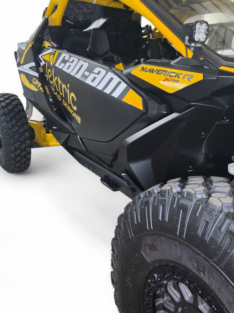 Load image into Gallery viewer, 2024+ Can Am Maverick R Volt Rocker Steps (2 Seat)
