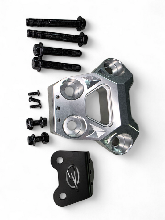 2024+ Can Am Maverick R Radius Rod Plate (Clear)