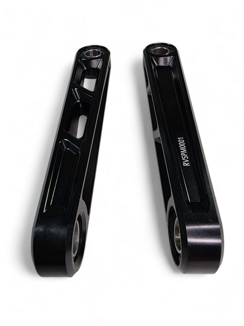 Load image into Gallery viewer, 2024+ Can Am Maverick R Front Sway Bar Links Anodized Black
