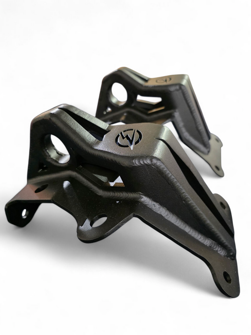 Load image into Gallery viewer, 2024-26 Can Am Maverick R Sheet Metal Radius Rod Plate (4 Seat) Works with both RC models
