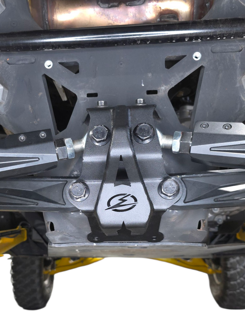 Load image into Gallery viewer, 2024-26 Can Am Maverick R Sheet Metal Radius Rod Plate (4 Seat) Works with both RC models
