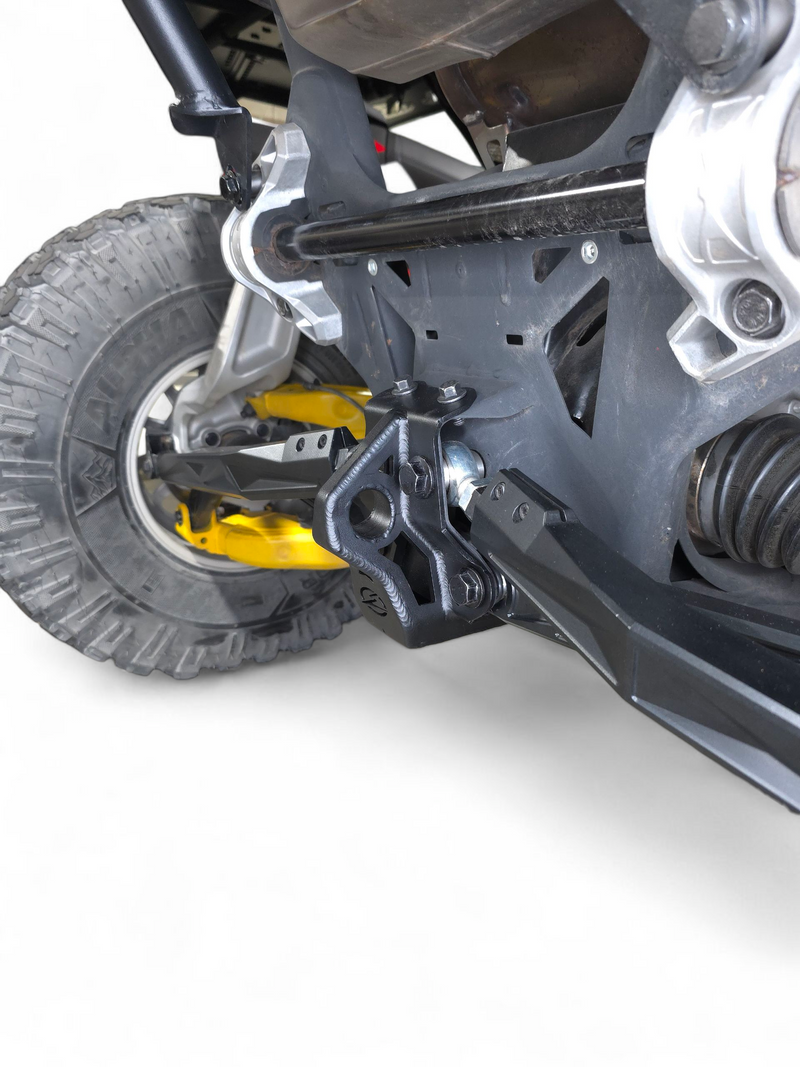 Load image into Gallery viewer, 2024-26 Can Am Maverick R Sheet Metal Radius Rod Plate (4 Seat) Works with both RC models
