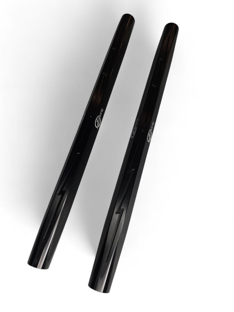 Load image into Gallery viewer, 2017+ Can Am X3 Maverick Billet Tie Rods Anodized Black (RS 72&quot; Model Only)
