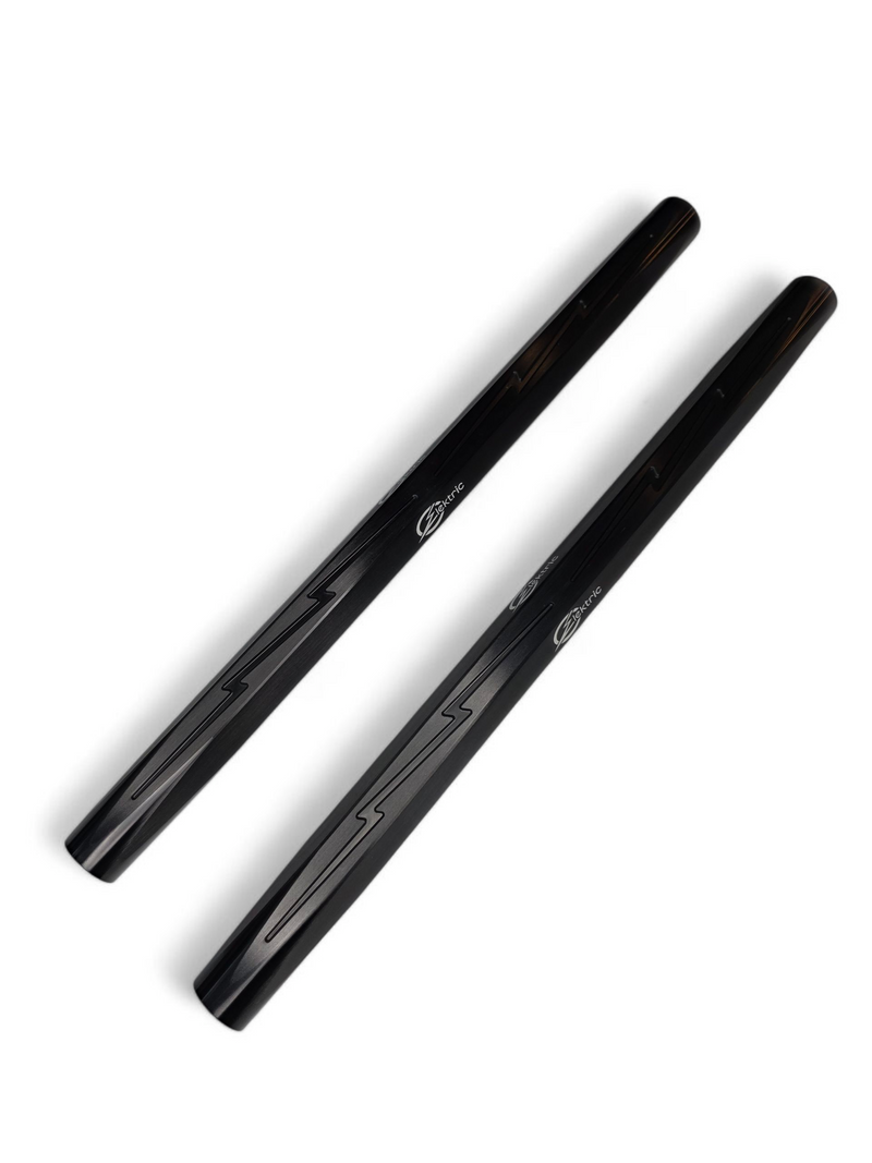 Load image into Gallery viewer, 2017+ Can Am X3 Maverick Billet Tie Rods Anodized Black (RS 72&quot; Model Only)
