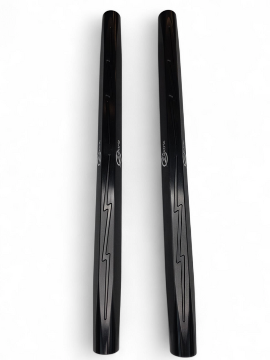 2017+ Can Am X3 Maverick Billet Tie Rods Anodized Black (RS 72" Model Only)