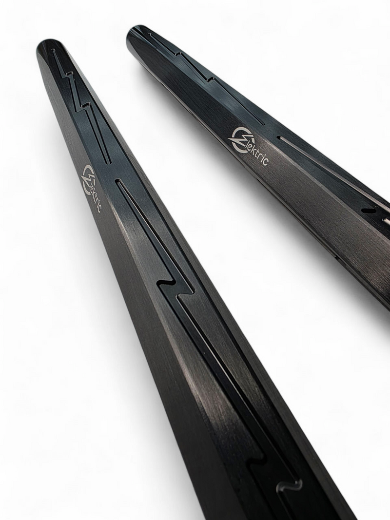 Load image into Gallery viewer, 2017+ Can Am X3 Maverick Billet Tie Rods Anodized Black (RS 72&quot; Model Only)
