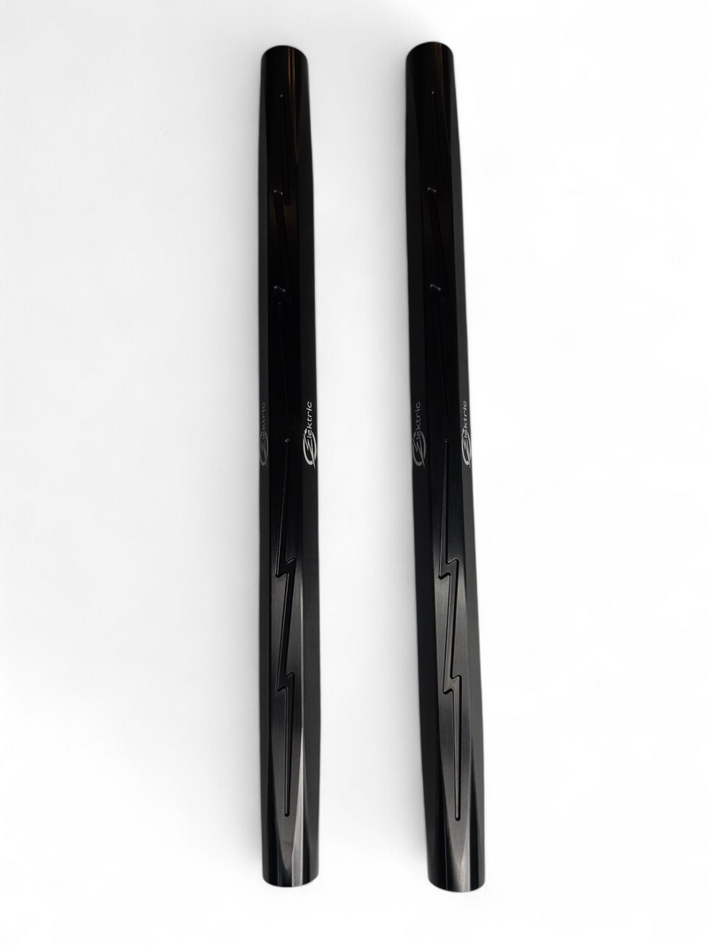 Load image into Gallery viewer, 2017+ Can Am X3 Maverick Billet Tie Rods Anodized Black (RS 72&quot; Model Only)
